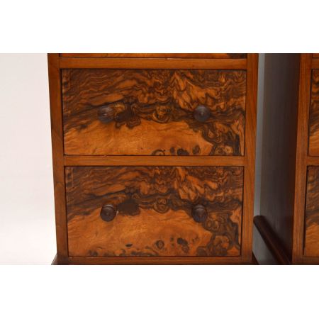 Paar rekonstruierte Nachtschränkchen Kommoden Victorian