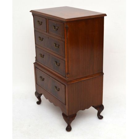 Kleine antike Mahagoni Kommode 