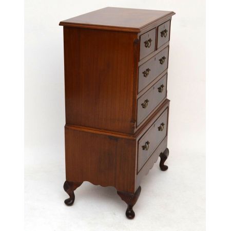 Kleine antike Mahagoni Kommode 