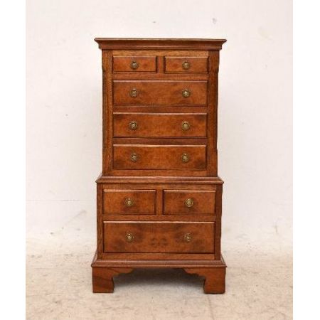 Chest on Chest Kommode ungewöhnlich in den abmessungen gut erhalten rawers