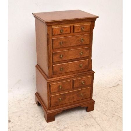 Chest on Chest Kommode ungewöhnlich in den abmessungen gut erhalten rawers