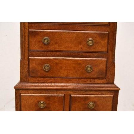 Chest on Chest Kommode ungewöhnlich in den abmessungen gut erhalten rawers