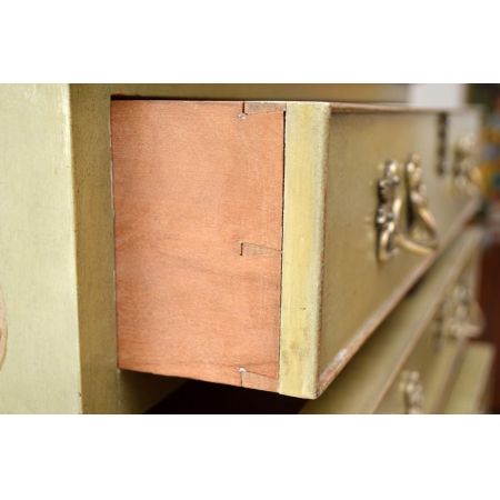 Hohe britische antike Kommode - Tallboy