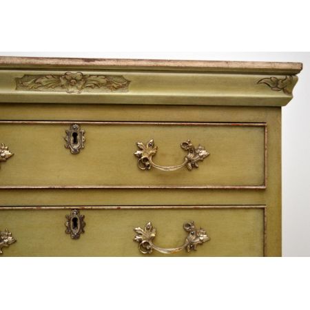 Hohe britische antike Kommode - Tallboy