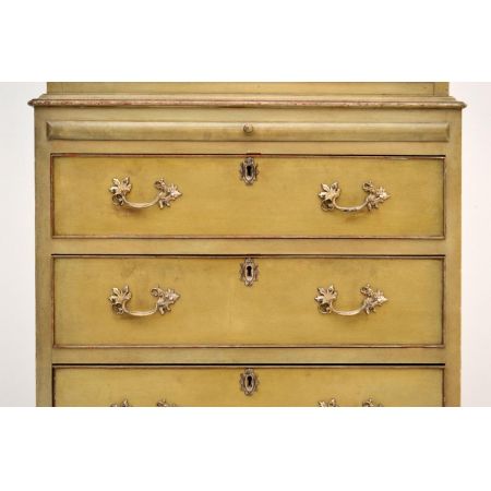 Hohe britische antike Kommode - Tallboy