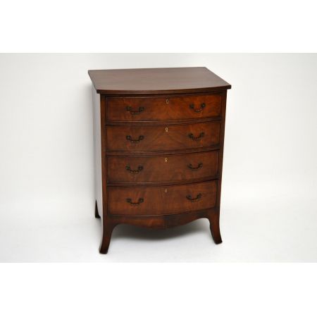 Kleine antike Edwardian Mahagoni Kommode