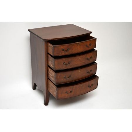Kleine antike Edwardian Mahagoni Kommode