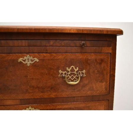  kleines Nussbaum  Bachelor's Chest of Drawers  Kommode 