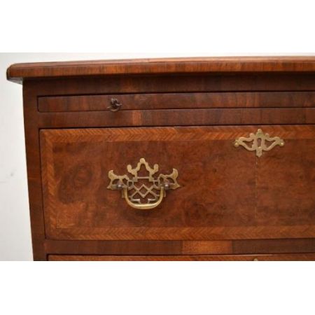  kleines Nussbaum  Bachelor's Chest of Drawers  Kommode 