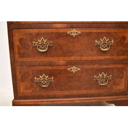  kleines Nussbaum  Bachelor's Chest of Drawers  Kommode 