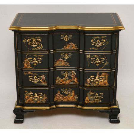 Schöne alte Kommode "Chinese Paint"