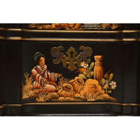 Schöne alte Kommode "Chinese Paint"