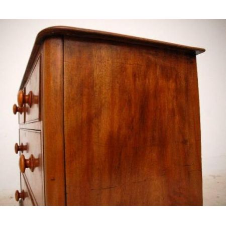  Victorianisches  Chest Kommode aus dem besonderem Satin Birch Holz 