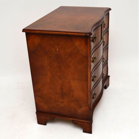 Antike Georgean Style Burr Walnut Kommode