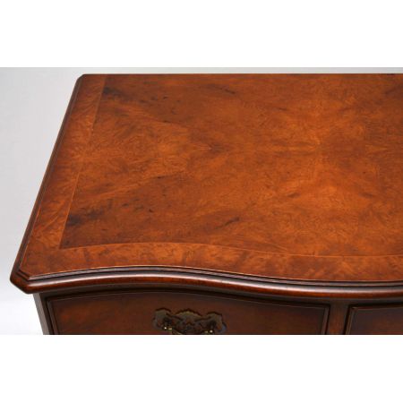 Antike Georgean Style Burr Walnut Kommode