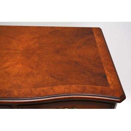 Antike Georgean Style Burr Walnut Kommode