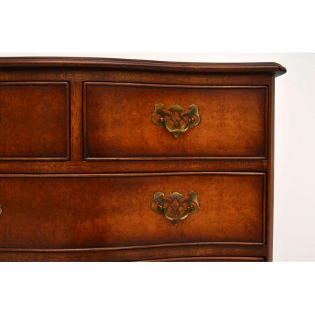 Antike Georgean Style Burr Walnut Kommode