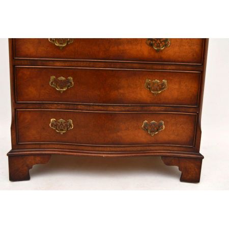 Antike Georgean Style Burr Walnut Kommode