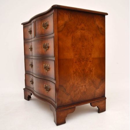 Antike Georgean Style Burr Walnut Kommode