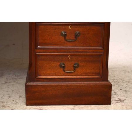 Antiker großer Schreibtisch massives Mahagoni