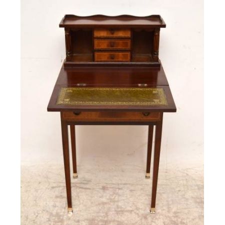 Antiker kleiner Schreibtisch Sheraton Stil