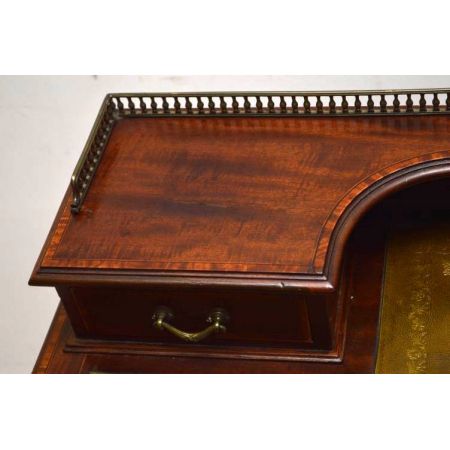 Antiker Edwardian Schreibtisch Mahagoni