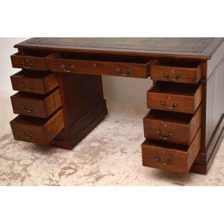 Antiker viktorianischer Schreibtisch 1890-1900