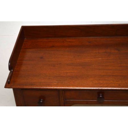 Antiker vielseitiger Schreibtisch aus Mahagoni