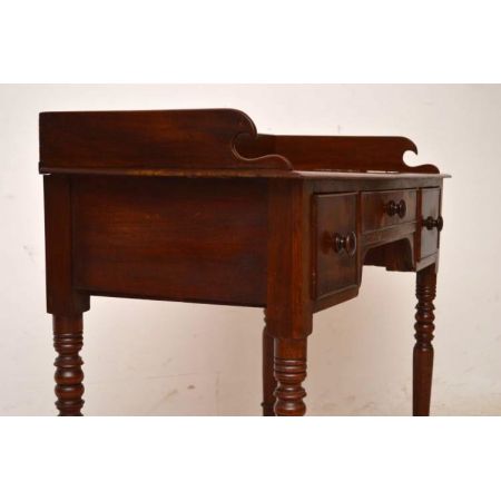 Antiker vielseitiger Schreibtisch aus Mahagoni