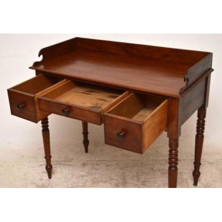 Antiker vielseitiger Schreibtisch aus Mahagoni