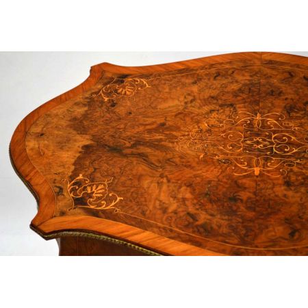 Antiker Viktorianischer Bureau Plat Schreibtisch Bürotisch aus Massivholz