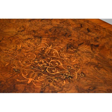 Antiker Viktorianischer Bureau Plat Schreibtisch Bürotisch aus Massivholz