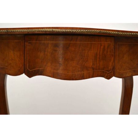 Antiker Viktorianischer Bureau Plat Schreibtisch Bürotisch aus Massivholz