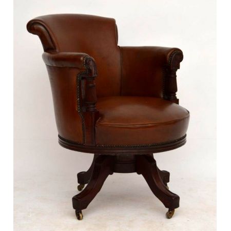 Victorian Bürodrehstuhl Bürostuhl antik