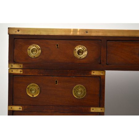 Antiker Campaign Schreibtisch