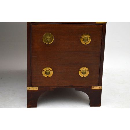 Antiker Campaign Schreibtisch