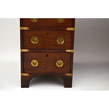 Antiker Campaign Schreibtisch