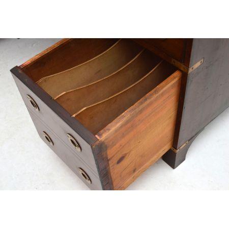 Antiker Campaign Schreibtisch