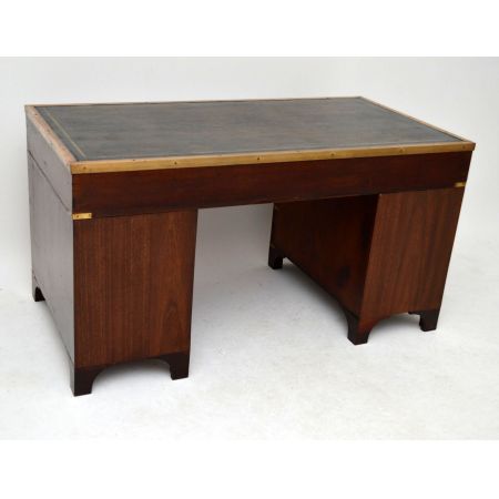 Antiker Campaign Schreibtisch