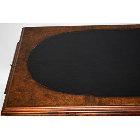 Antiker beeindruckender Partners Desk Schreibtsich