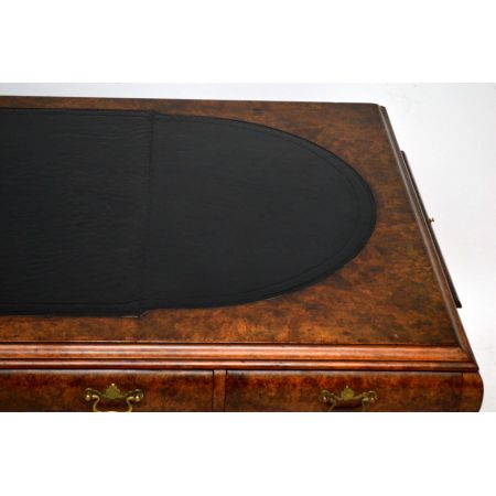 Antiker beeindruckender Partners Desk Schreibtsich