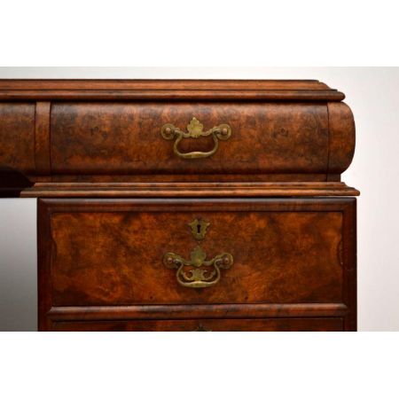 Antiker beeindruckender Partners Desk Schreibtsich