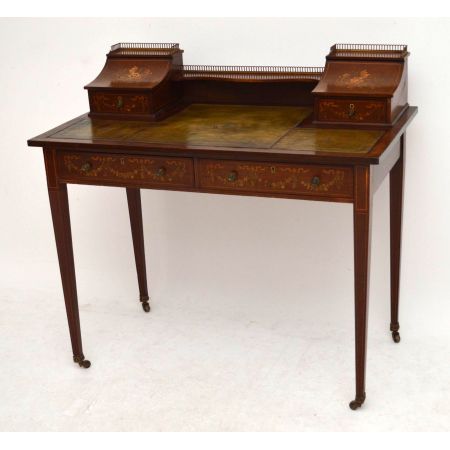 Edwardian Bonheur Du Jour Tisch antik