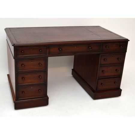 Antiker Victorian Schreibtisch