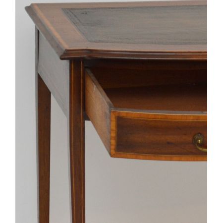 Antiker Edwardian Schreibtisch mit Intarsien