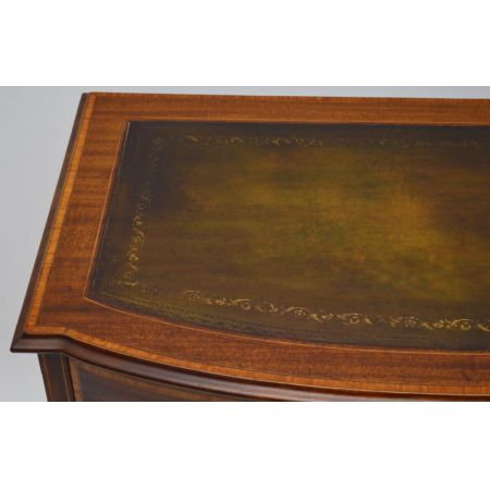 Antiker Edwardian Schreibtisch mit Intarsien