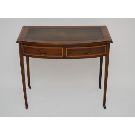 Antiker Edwardian Schreibtisch mit Intarsien