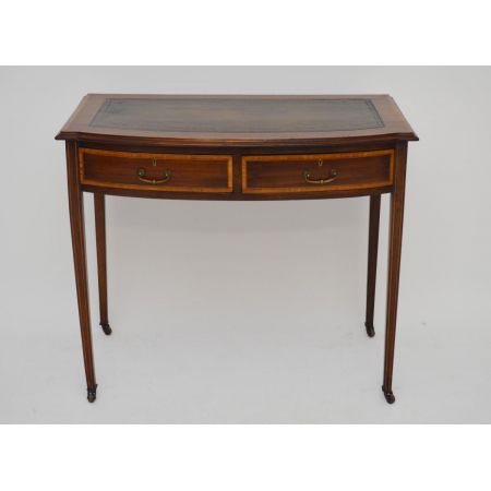 Antiker Edwardian Schreibtisch mit Intarsien