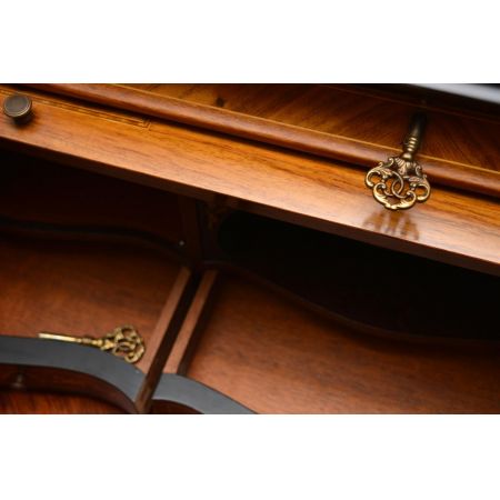 Antik-Französisch Zylinder Schreibtisch