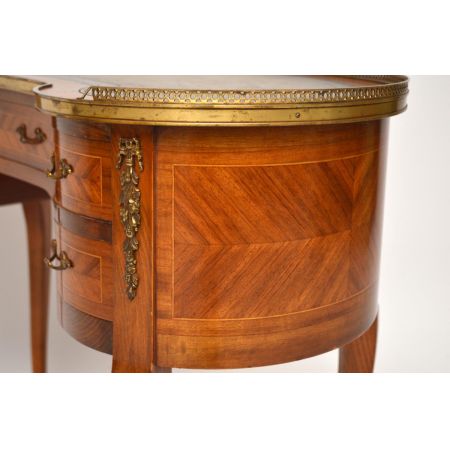 Antiker Kidney Shaped Schreibtisch